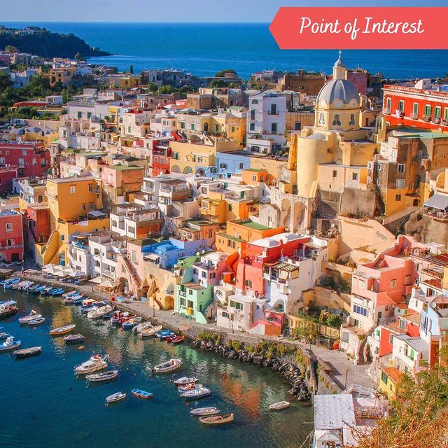 Procida is a beautiful island in the gulf of Naples and it was chosen as the capital of Italian culture for 2022. ❤️✨Take this chance to visit its colorful houses and reach the highest point to admire the breathtaking view. ✨Ph: @andiamoconnoi_ ?#enjoythecoast #cattedrale #positanoitaly #instapositano #amalficoast #amalfitaly #best_amalficoast #costieraamalfitana #positanoamalficoast #igersitalia #italy_vacations #traveltheworld #italytrip #bestplacesmagazine #destinationearth #earthpix #amalfi #amalfigram #capitaledellacultura2022 #procidaisland #procida