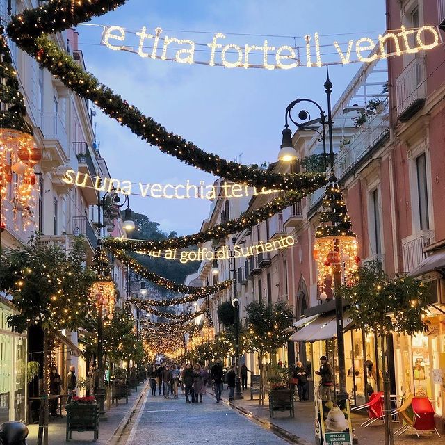 ?Even though Christmas has passed in Sorrento you can still breathe its air. ?Come and see them before it's too late. ?✨@anna_abagnale ✨#enjoythecoast #sorrentocoast #costieraamalfitana #amalficoast #igersitalia #italy_vacations #traveltheworld #italytrip #bestplacesmagazine #destinationearth #earthpix #christmas #sorrento #holiday